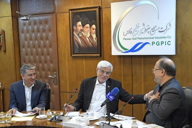 بازدید معاون اول رئیس جمهور از هلدینگ خلیج فارس