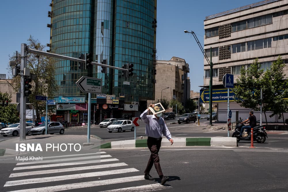 هوای تهران در وضعیت قرمز