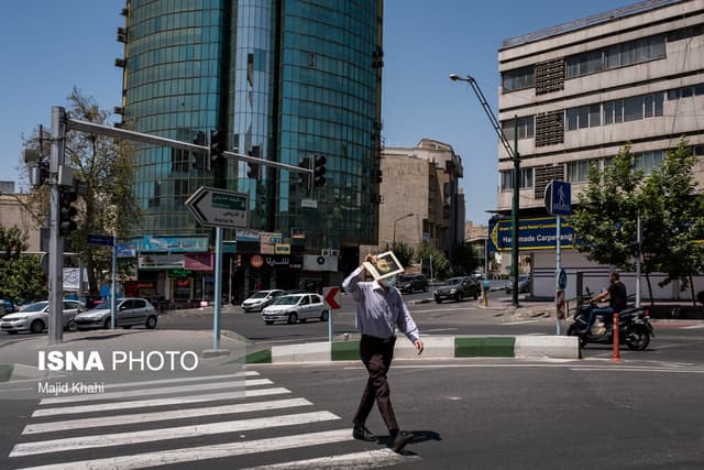 هوای تهران در وضعیت قرمز