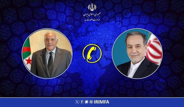 گفتگوی تلفنی وزرای امور خارجه ایران و الجزایر