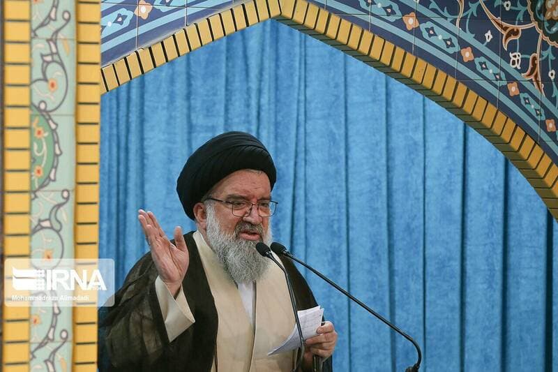 نماز جمعه تهران به امامت آیت‌الله خاتمی اقامه می‌شود