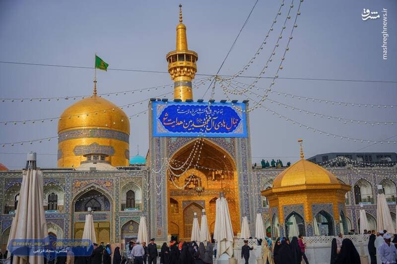 عکس/ حرم رضوی بوی سامرا گرفت