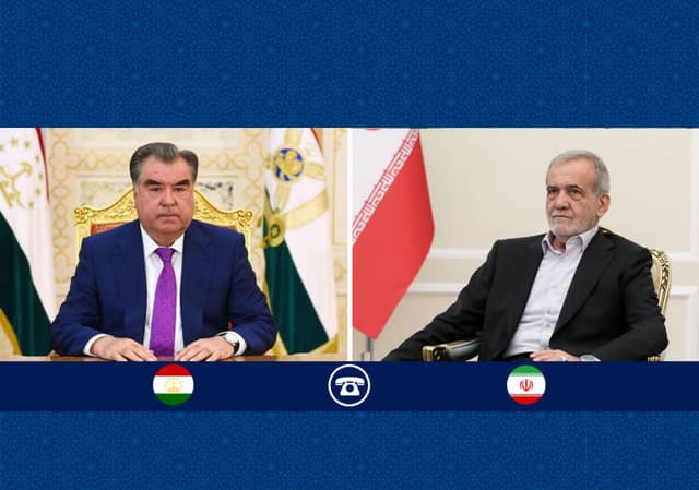 دکتر پزشکیان: قدردان موضع همدلانه و برادرانه دولت و ملت تاجیکستان هستیم/ امامعلی رحمان: توافق پایان جنگ موجب خرسندی ملت‌های منطقه شد
