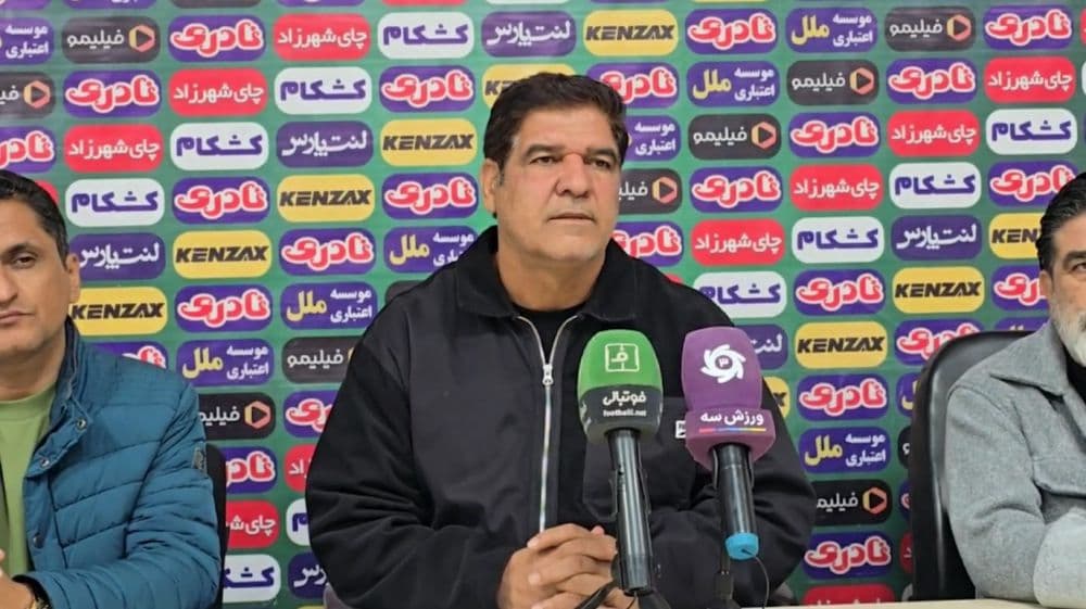صحبت‌های رضا مهاجری سرمربی پارس جنوبی جم بعد از بازی با آریو اسلامشهر
