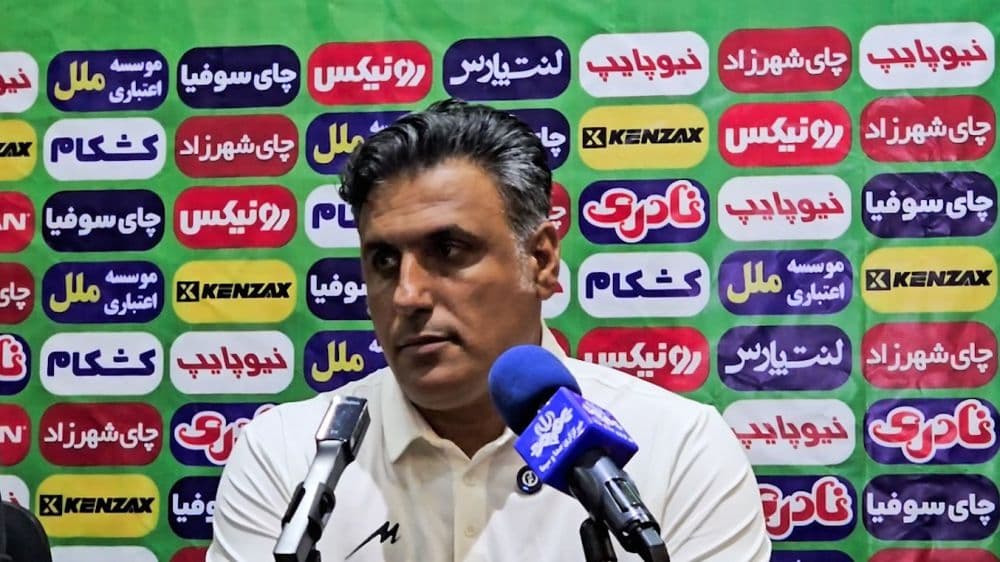 صحبت های امیر خلیفه اصل سرمربی استقلال خوزستان بعد از بازی با سپاهان