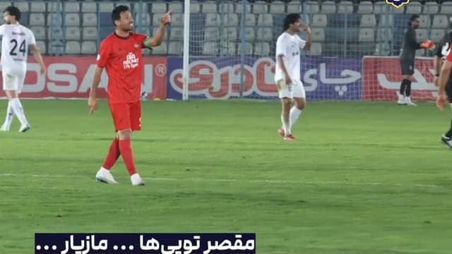 جنجال ها و درگیری های باورنکردنی حین بازی ملوان و تراکتور