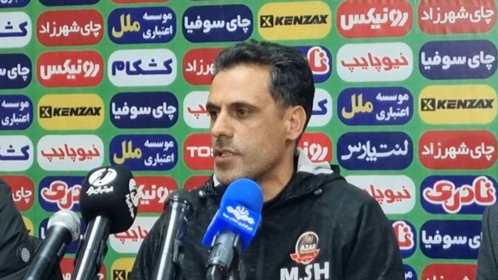 صحبت‌های مرتضی شهسواری مربی شمس آذر بعد از بازی با فولاد