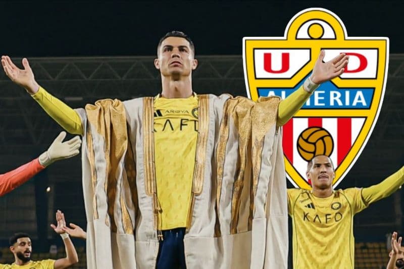 تاثیر وحشتناک رونالدو؛ فالورهای آلمریا 2.8 میلیون شد!