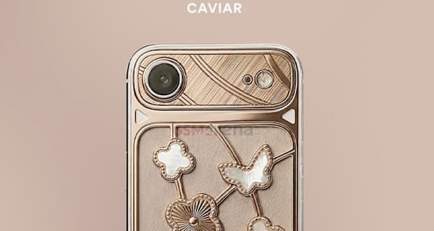 کاویار گوشی لوکس آیفون ایر را با طلای ۲۴ عیار و قیمت بیش از ۱۱ هزار دلار معرفی کرد