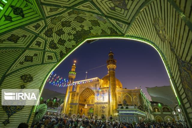 سنت حسنه شهید مدافع حرم در عید غدیر 