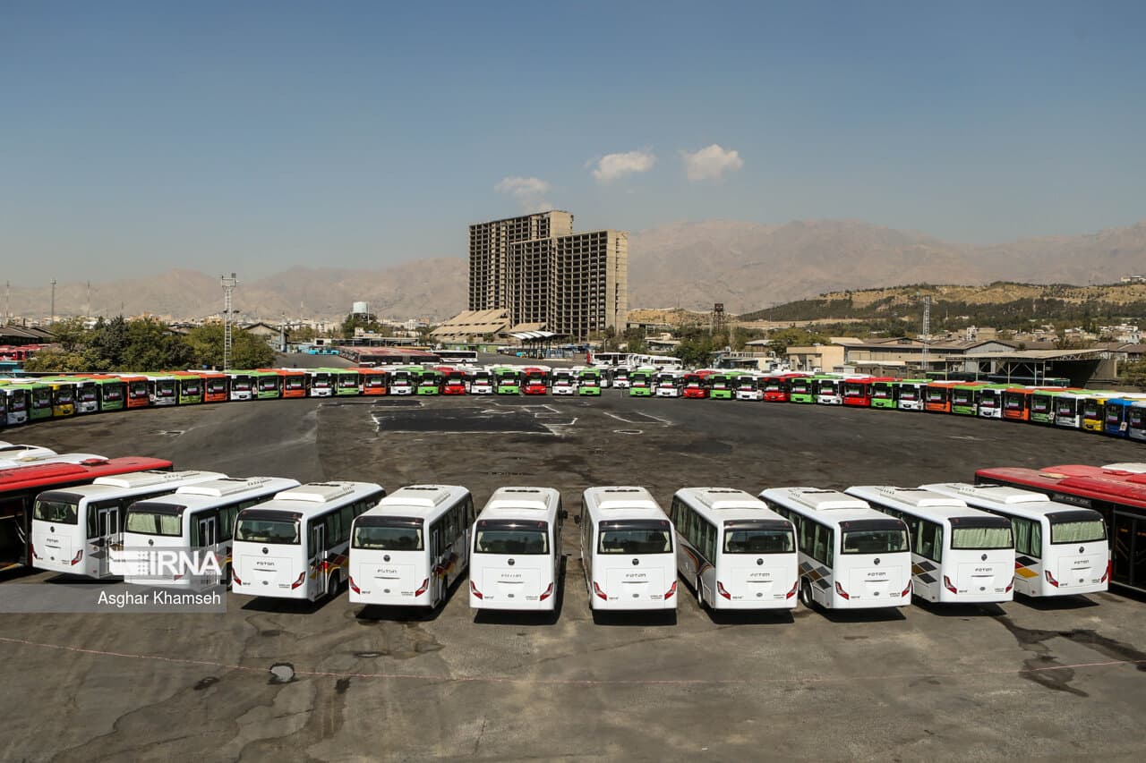 نوسازی بیش از ۱۴ هزار دستگاه ناوگان حمل‌ونقل عمومی در سال ۱۴۰۴