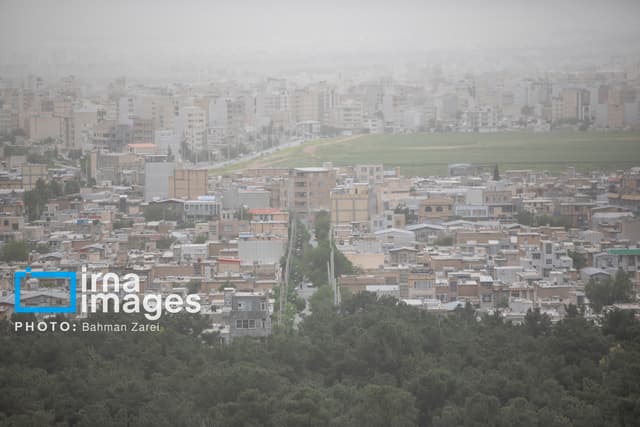 ورود گردوغبار و افزایش دمای هوا در کرمانشاه از فردا