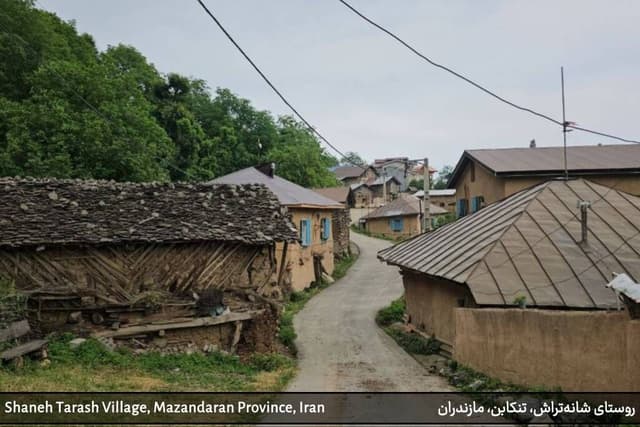 فیلم| جادوی رنگ‌ها و مشارکت جامعه محلی برای جهانی شدن روستای شانه‌تراش تنکابن
