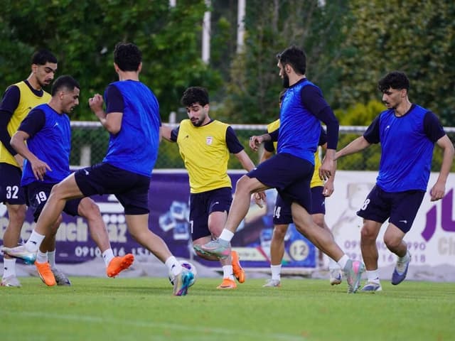 تمرین گلزنی در آخرین تمرین تیم ملی قبل از پرواز به ترکیه؛ دروازه‌بانان محک خوردند