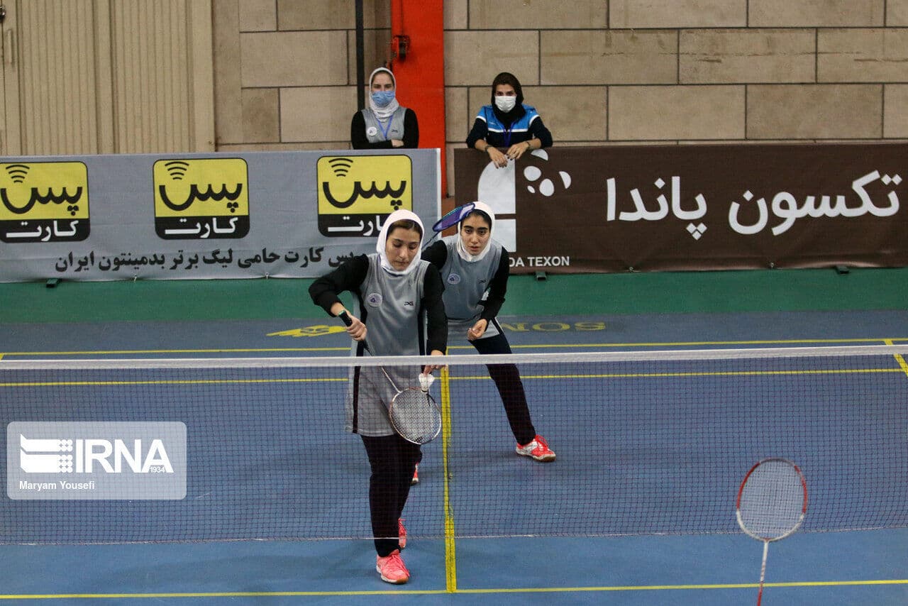 قهرمانی کاژه تهران در لیگ برتر بدمینتون بانوان