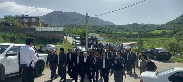 سومین روستای سالم شهرستان جوانرود افتتاح شد