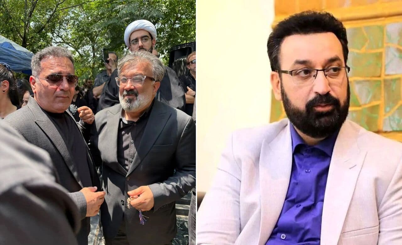 پیکر فرزاد جمشیدی در قطعه هنرمندان آرام گرفت