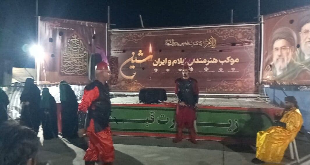 چراغ موکب فرهنگی‌هنری ایلام و ایران روشن شد