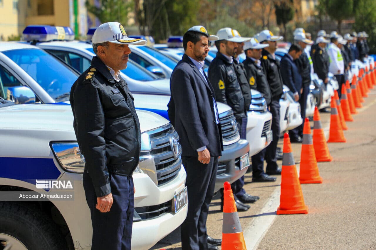 آماده‌باش ۲۰ تیم پلیس راه خراسان شمالی برای تامین امنیت زائران دهه پایانی صفر