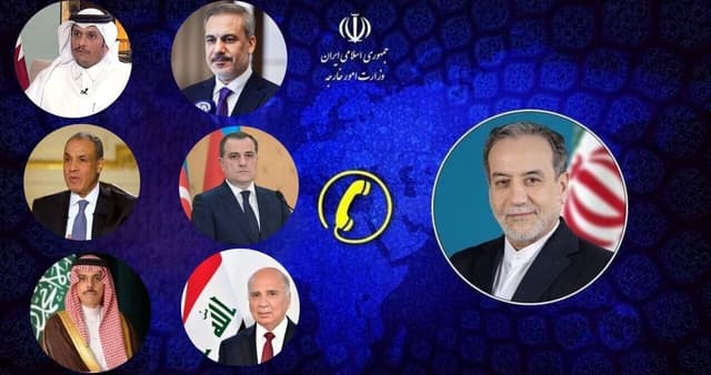 روز شلوغ رئیس دستگاه دیپلماسی؛ عراقچی با وزرای خارجه ۶ کشور منطقه گفت‌وگو کرد