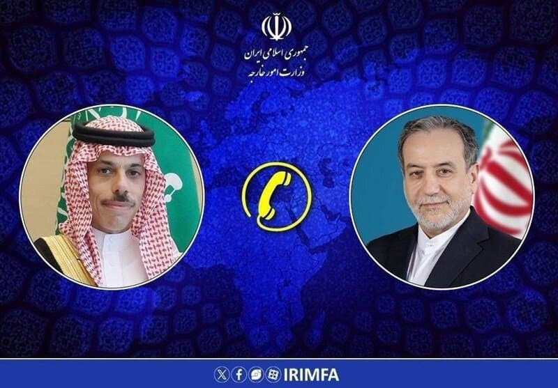 عراقچی با وزیر خارجه عربستان درباره مذاکرات با آمریکا رایزنی کرد