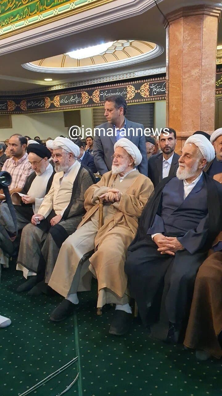تصویری جدید از سیدمحمد خاتمی و مهدی کروبی منتشر شد