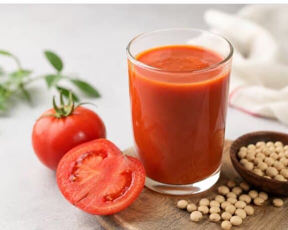 آب گوجه فرنگی و سویا می‌تواند به تسکین التهاب کمک کند