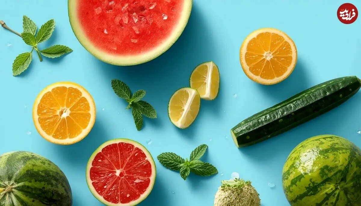 با این ۶ خوراکی در تابستان گرم‌تان نمی‌شود