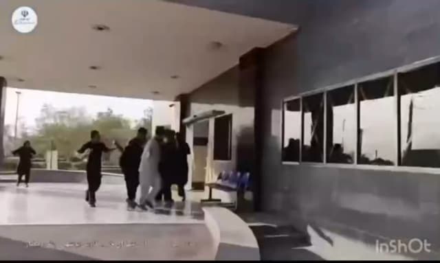 حمله آمریکا به بیمارستان شهدای خلیج فارس بوشهر +ویدئو