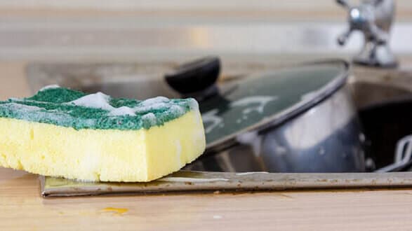 فکت‌چک: آیا اسکاچ ظرفشویی آلوده‌ترین وسیله خانه است و باید هر هفته تعویض شود؟