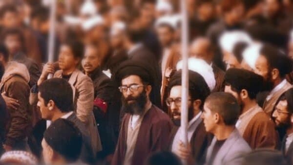 تصویر رهبر شهید و داماد شهیدشان در سال ۱۳۸۸/ هاشمی رفسنجانی هم بود