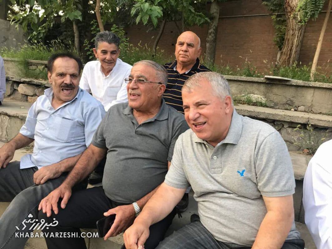 عیادت اسطوره استقلال از اسطوره پرسپولیس