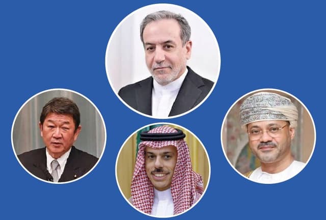 Iran, Saudi Arabia, Oman, Japan step up diplomatic coordination to enhance Hormuz Strait security