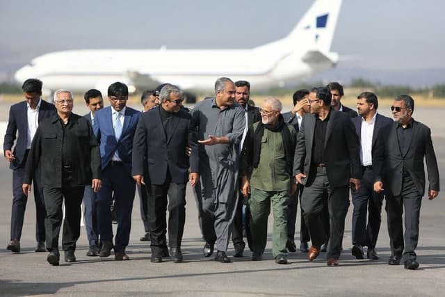 وزیر کشور پاکستان وارد مشهد شد