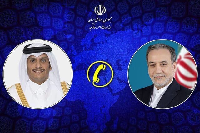 رایزنی عراقچی با وزیر خارجه قطر