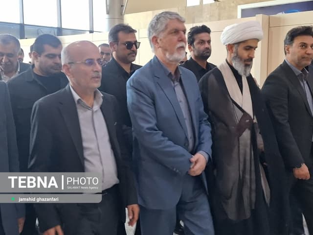 سفر وزیر فرهنگ و ارشاد اسلامی به شهرستان لامِرد فارس