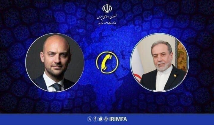 گفت‌وگوی تلفنی وزرای امور خارجه ایران و فرانسه