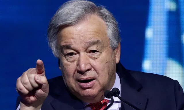 «گوترش» نگران تشدید تنش‌ها در تنگه هرمز است!