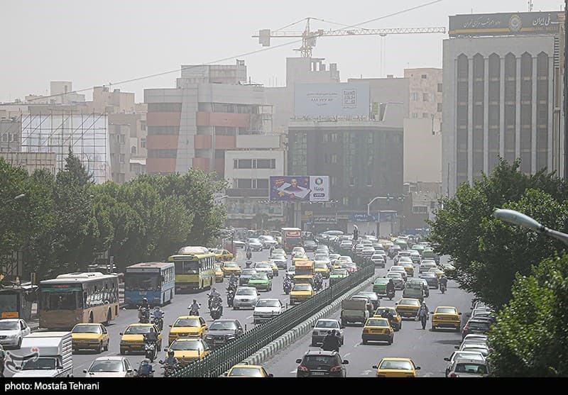 هوای تهران در وضعیت قرمز قرار گرفت