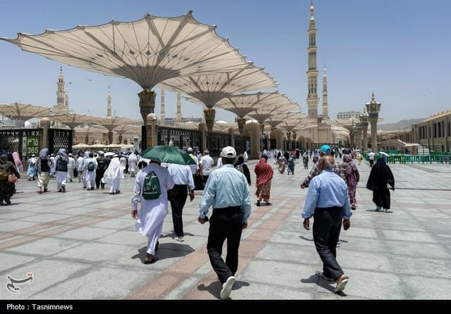 مدینه؛ تجلی «رنگین‌کمان بندگی» زیر سایه گنبد خضرا