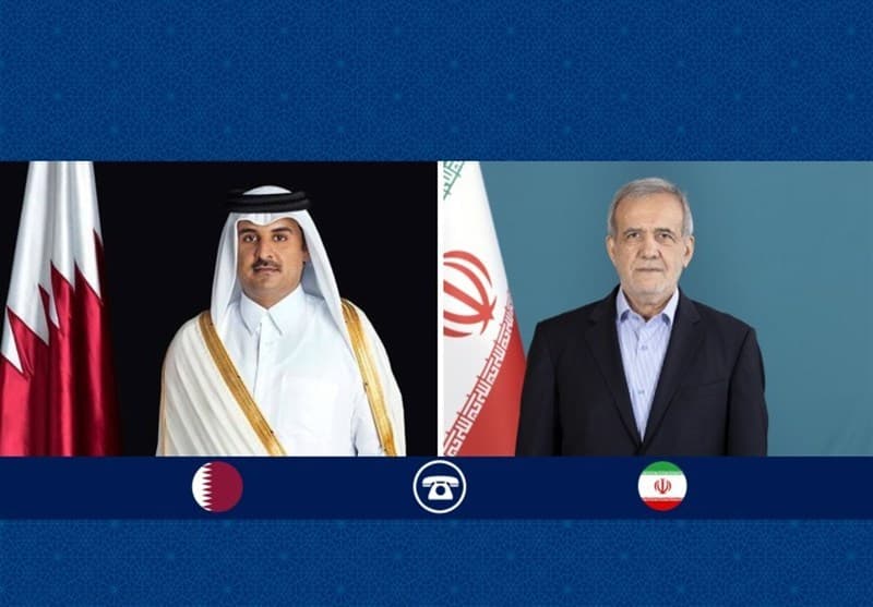 قدردانی رئیس‌جمهور از نقش قطر در کاهش تنش‌ها و پیشبرد روند دیپلماس