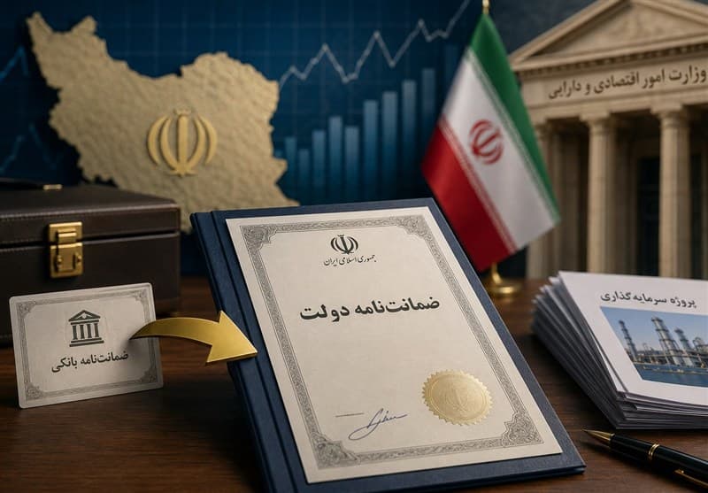 تضمین دولت ایران برای جذب فاینانس توسط بخش خصوصی