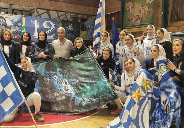 قهرمانی استقلال در لیگ برتر بسکتبال بانوان