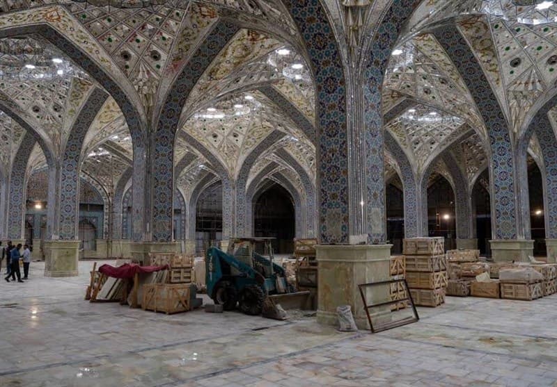 بخش زیارتی صحن حضرت زینب(س) پاییز امسال به ‌بهره‌برداری می‌رسد