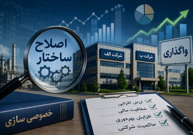 دو شرکت دولتی زیر ذره‌بین اصلاح ساختار