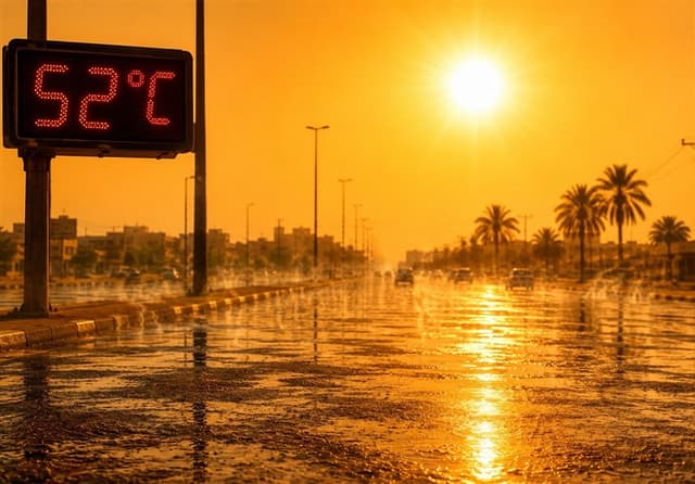 پایداری گرمای شدید در کشور؛ دمای خوزستان به 51 درجه می‌رسد