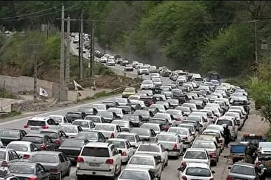 آخرین وضعیت راه‌های کشور اعلام شد؛ ترافیک سنگین در محور‌های شمالی