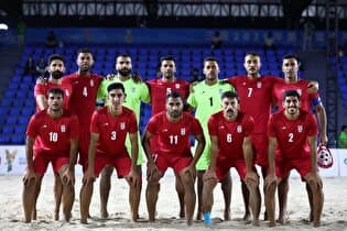 تیم ملی فوتبال ساحلی ایران در رتبه ششم دنیا