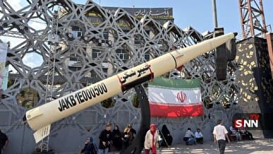 موشک‌های خیبرشکن در میدان امام حسین (ع) تهران به مناسبت روز عید غدیر