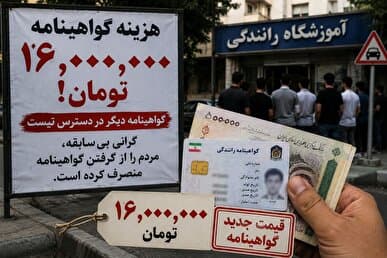 قیمت گواهینامه ۱۶ میلیون شد/ وقتی گواهینامه به کالای لوکس تبدیل شده است